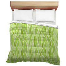 Green Seamless Texture Bedding 71931587