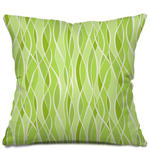 Green Seamless Texture Pillows 71931587