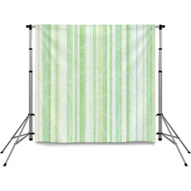 Green striped paper background Backdrops 61743131