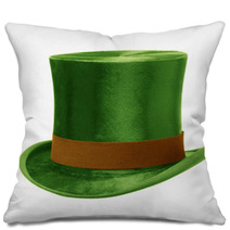 Green Top Hat Pillows 60294758