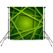 Green Web Texture Backdrops 70537192