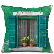 Green Window Pillows 59919015