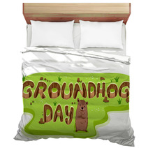 Groundhog Burrow Bedding 38280784