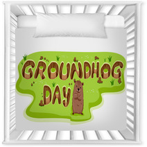 Groundhog Burrow Nursery Decor 38280784