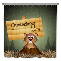 Groundhog Day Bath Decor 66773490