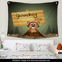 Groundhog Day Wall Art 66773490