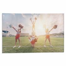 Group Of Cheerleaders In The Field Rugs 63268723