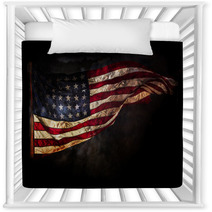 Grunge American Flag Nursery Decor 85253904