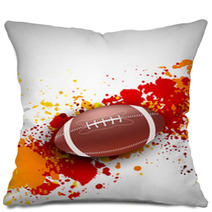Grunge Background With Ball Pillows 49277525