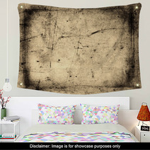 Grunge Background With Space For Text Or Image Wall Art 53725906
