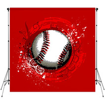 Grunge Baseball Vector Backdrops 8975783