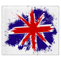 Grunge Britain Flag Rugs 61186425