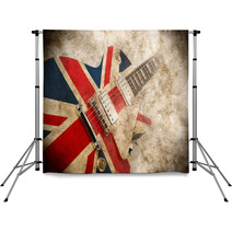 Grunge British Pop Guitar Backdrops 61702874