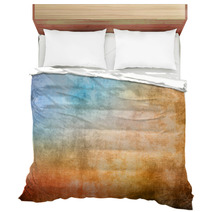 Grunge Color Texture, Blue And Brown Color Bedding 40869753