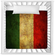 Grunge Italy Flag Nursery Decor 49144765