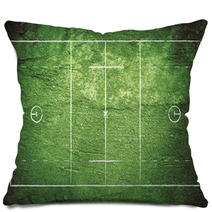 Grunge Lacrosse Field Pillows 24791851