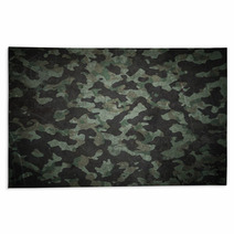 Grunge Military Camouflage Background Rugs 57787491