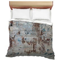 Grunge Ripped Poster Background Bedding 83827829