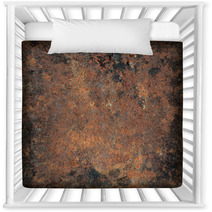 Grunge Rusty Metal Texture Nursery Decor 50851229