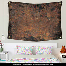 Grunge Rusty Metal Texture Wall Art 50851229