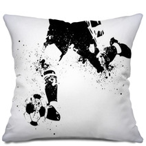 Grunge Soccer Is Going To Shoot Pillows 44534569