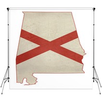 Grunge State Of Illinois Flag Map Backdrops 60853183