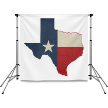 Grunge State Of Texas Flag Map Backdrops 61426742