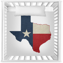 Grunge State Of Texas Flag Map Nursery Decor 61426742