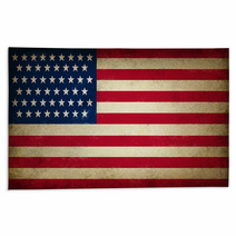 Grunge USA Flag Rugs 37802524