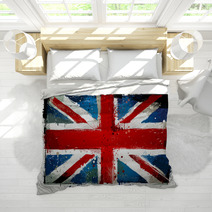 Grungy UK Flag Bedding 49300690
