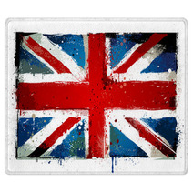Grungy UK Flag Rugs 49300690
