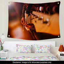 Guitarist Wall Art 136274546