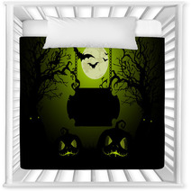 Halloween Background Nursery Decor 91976135
