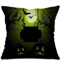 Halloween Background Pillows 91976135