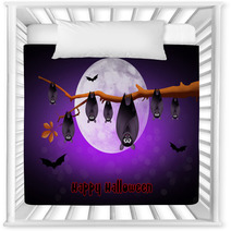 Halloween Bats Nursery Decor 91834470