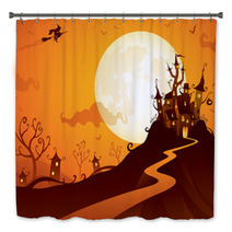 Halloween Castle Bath Decor 56344541