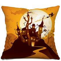 Halloween Castle Pillows 55595555
