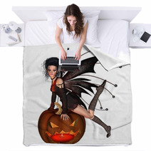 Halloween Fairy  2 Blankets 9954252