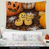 Halloween Macaroons Wall Art 67851825