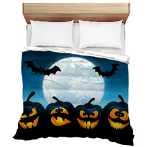Halloween Night With Pumpkins Bedding 56618669