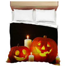 Halloween Pumpkins And Candles Bedding 57083373