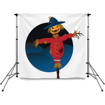 Halloween Scarecrow Backdrops 25734463
