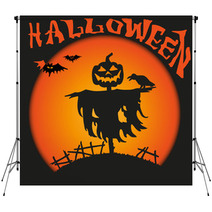 Halloween Scarecrow Backdrops 67190176