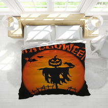 Halloween Scarecrow Bedding 67190176