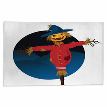Halloween Scarecrow Rugs 25734463