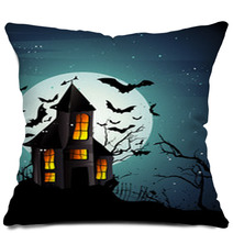 Halloween Vector Composition Pillows 17425311