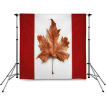 Handmade Canadian Flag Backdrops 3590665