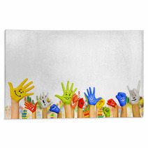 Hands In Paint Rugs 56720033
