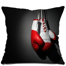 Hang Up Your Boxing Gloves Pillows 59989173