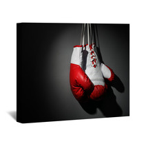 Hang Up Your Boxing Gloves Wall Art 59989173